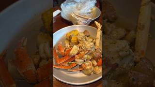 Trying Red Lobster SeaFood Boil