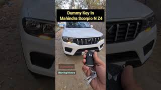 Mahindra Scorpio N Z4 Key #mahindra #scorpion #scorpio2022 #shorts #viral #trending #trend #short