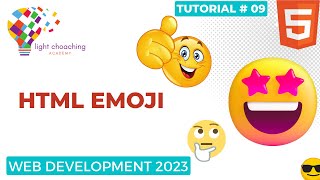 Tutorial #09 : How to use HTML EMOJI 😊in website| HTML for beginners