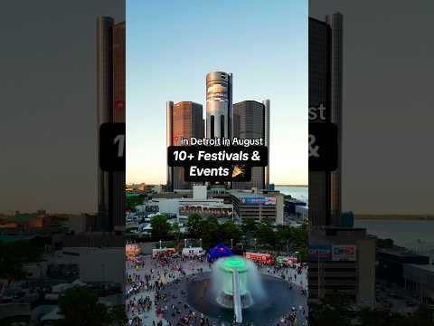 Summer in Detroit isn’t slowing down one bit ☀️ #Detroit #Events #Summer2024 #DetroitLove