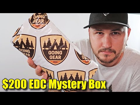 Best $200 EDC Mystery Box   Going Gear EDC Club Premium