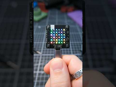 PixelClick part 3 - finished device #jlcpcb #esp32s3 #iot #pcb