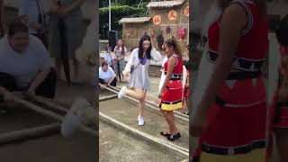The Filipino bamboo dance  #traditionaldance #chinaculture #culturaldance #chinesedance #folkdance
