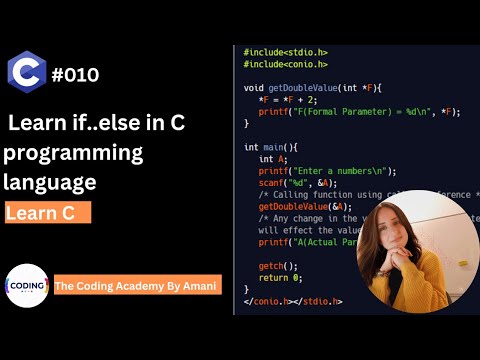 [English] Fundamentals Of Programming With C #010 - Learn i̇f..else in C programming language