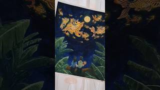 happy Mid-Autumn festival, full process available #gouache #art #shorts