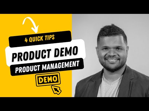 4 TIPS TO MAKE YOUR DEMO GREAT! | Product Management