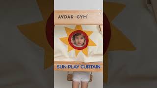 Indoor gym for kids by AVDAR. Sun Climber Gym. Play and Move
