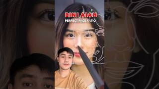 BINI AIAH PERFECT FACE RATIO! #bini #biniaiah