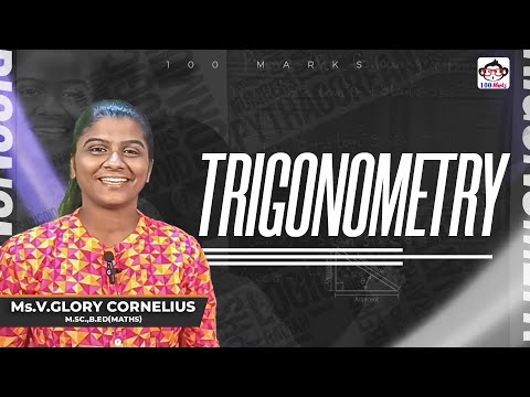 #Solved Example Problems on Trigonometry - in Tamil - Online Class by Ms. Glory Cornelius