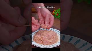 把牙签用开水烫一烫 #美食教程 #美食分享日常 #美食 #家庭菜 #food #吃货推荐官 #农家一碗香 #家常菜 #小成家常菜 #cooking