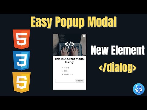 This New HTML Element Is A Game Change For Modals/Popups