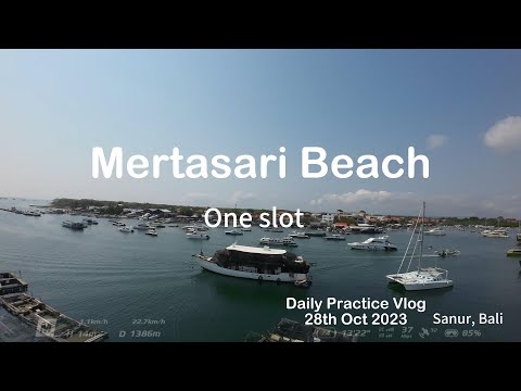 DJI AVATA ONE SLOT practice vlog-Beginner pilot-M MODE-BALI-Mertasari Beach