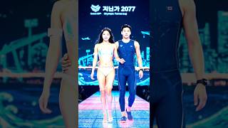 Olympic Runway 2077: What If Athlete Bodysuits Were Reimagined? 🇰🇷🇻🇳🇲🇾
