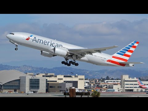 Plane takeoff and landing - Inside view - Full HD