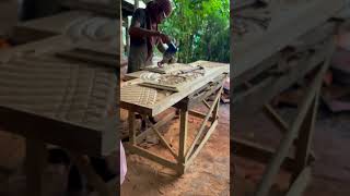 Cnc Machine Working #wooddesigner #woodworking