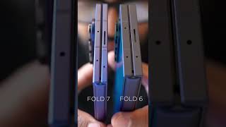 Galaxy fold 7 new mobile different galaxy fold 6 #ytshorts #galaxyfold #samsunglions #tech #gkmr