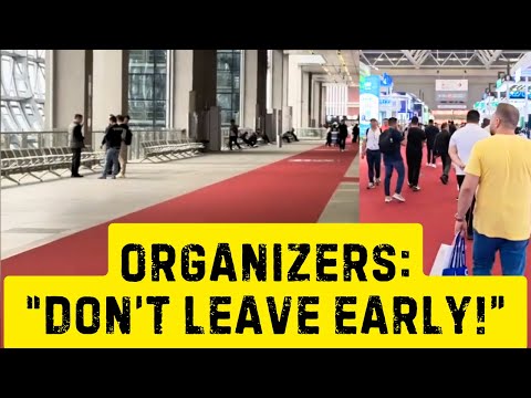 Canton Fair 2025: They Promised 200,000 Buyers. We Found Empty Booths.