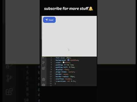 How to style a Button in HTML using CSS 》》Part 9🔥🔔#shorts #html #css #javascript