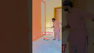 Paint work #construction #homeinterior #homepaint #1000000subscribers