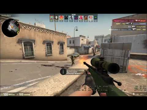 CS GO dm awp all 1 shots