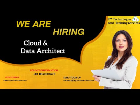 Job Hiring Cloud & data Architect