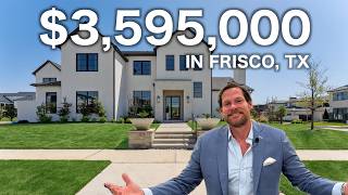 Inside a $3.6M Custom Luxury Home in Frisco, TX with Elegant and Timeless Style