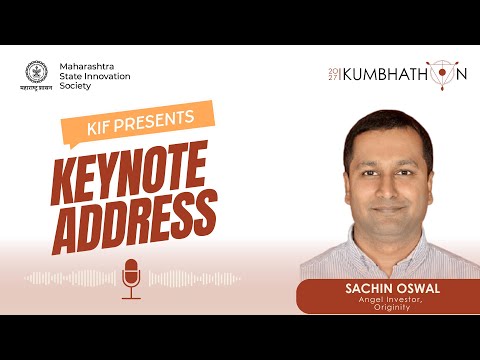 Sachin Oswal, Angel Investor, Originity | Keynote Speaker- Day 3
