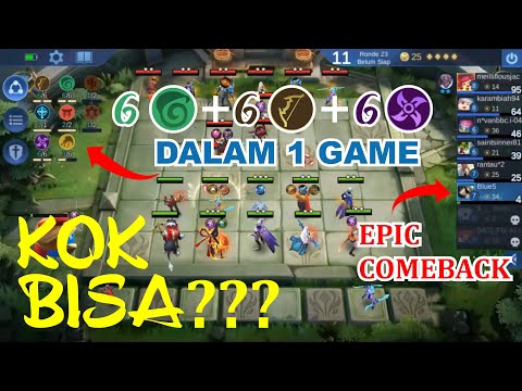 [MLBB] COMBO TERGILA! 6 ELF + 6 MARKSMAN + 6 ASSASSIN DALAM SATU GAME! KOK BISA?