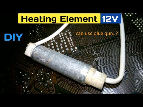 How to make a 12v heating element | Heating coil making at home | Nichrome wire experiment