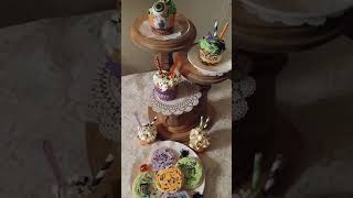 Fake Bake Halloween Cupcake/Cookie Treats