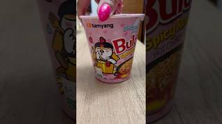 Trying samyang buldak hot chicken ramen 2x spicy noodles #alena #noodles #samyang