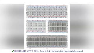 400/830 Points Breadboard 830 points Breadboard MB-102 Solderless PCB test Board 400 Hole Breadboard