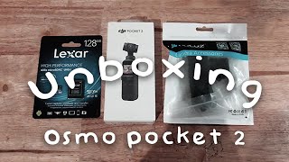 VLOG 5 | DJI Osmo pocket 2 unboxing and video test 📷📹📽️