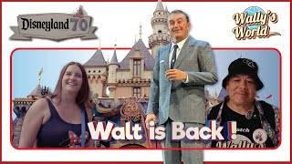 Walt Disney RETURNS to Disneyland on it's 70th birthday! | A Magical Life Opening Day