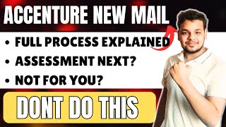 Accenture Hiring New Update Explained | Assessment Process Mail | Accenture Hiring | PADA Role