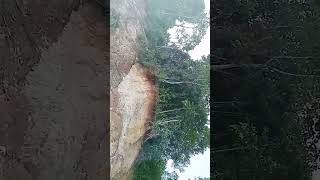 # lokasi tanah longsor, disebabkan karena curah hujan,  fyp, Jangan lupa subscribe boss q #