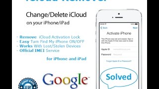 HOW TO UNLOCK IPHONE 7 ICLOUD ACTIVATION AND OTHER IPHONE?