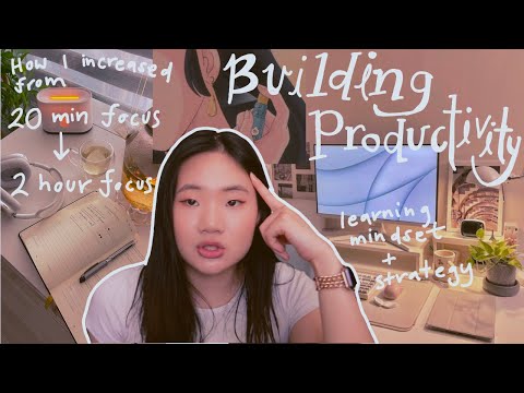 building productivity | focusing longer, changing mindset