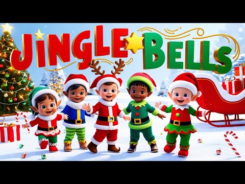 Jingle Bells 🎄 | Classic Christmas Song for Kids | Sing-Along Fun!