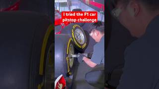 Tried F1 Pit-stop Challenge at Ferrari World! #ferrarichallenge #yasmarinacircuit #f1 #f12023