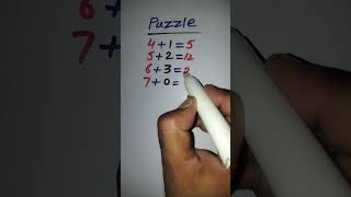 puzzle math test challenge #braintestsolution #mathtest #mathstricks #testandlearn #mathexam