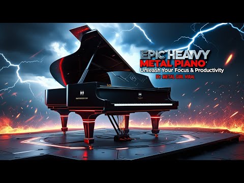 Epic Heavy Metal Piano : Unleash Your Focus and Productivity