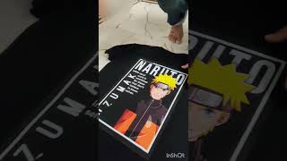 Anime Printed Tshirt #shorts #mumbai #dtf
