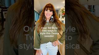 Two ways to style! 🫒🤍🥰 #amazonfinds #amazonfashion #targetstyle #ltkunder50 #fallstyle #over50