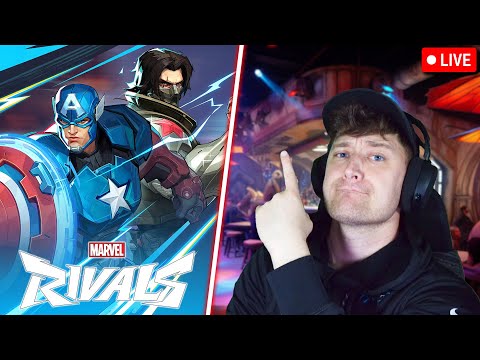 LAUNCH DAY - Marvel Rivals LIVE!!!!