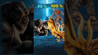 Godzilla x kong full power ( 100 %) vs Mechagodzilla & King Ghidorah full power (100 %)