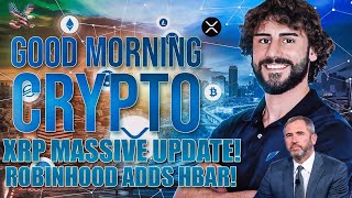 🚨 BREAKING: RIPPLE CO-FOUNDER SELLS $200M XRP! 🚨 $HBAR ADDED TO ROBINHOOD & U.S. STIMULUS CHECKS!