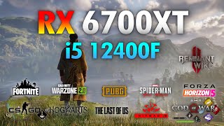 RX 6700 XT + i5 12400F : Test in 10 Games