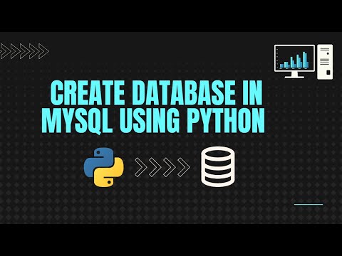 Creating Databse in MySQL Workbench Using Python