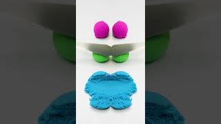 Satisfying Kinetic Sand ASMR #235 #shorts #craftsking